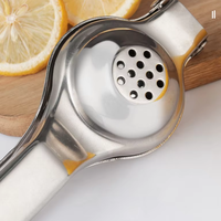 Fabrieksdirect RVS handmatige citroenenpers fruitsapcentrifuge voor bar en keuken