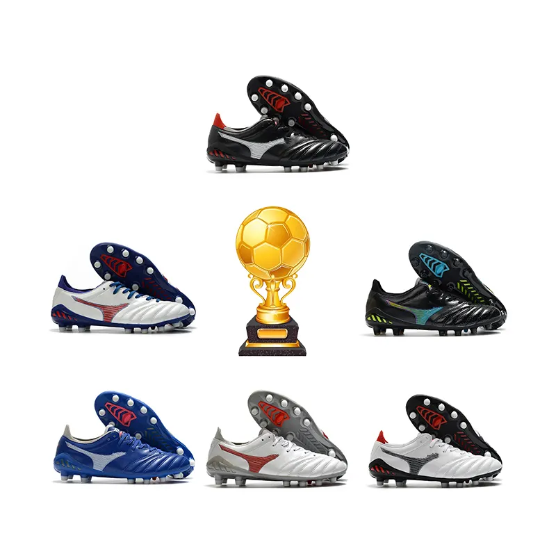 Herren MORELIA NEO Kangaroo Leder MD Fußballs chuhe MORELIA NEO III PRO FG Fußballs chuhe 39-45