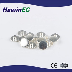 AgCdO2 AgNi AgSnO2 — Contact en argent, rivets métalliques/solides, personnalisables, de haute qualité - Product Image 2