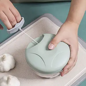 New Stainless Steel Kitchen Gadgets, Garlic Press Mincer Crusher Vegetable Fruit Twist Shredder Hand Food Choppers