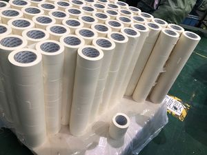Cinta de papel <span class=keywords><strong>Creper</strong></span> Cinta de fabricación blanca de alta temperatura para impresión de automóviles - Product Image 5