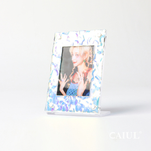 Caiul Máy Tính Để Bàn Mới <span class=keywords><strong>L</strong></span> Hình Dạng 3 Inch Photocard Người Giữ Ảnh Acrylic Khung Thép Không Gỉ Kodak/Fujifilm Instax Mini Phim Khung - Product Image 5