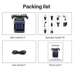 Máy chăm sóc da mặt đa chức năng 10 trong 1 Hydrodermabrasion Hydra Beauty, đầu nối <span class=keywords><strong>US</strong></span>, phun oxy và tẩy da chết - Product Image 5