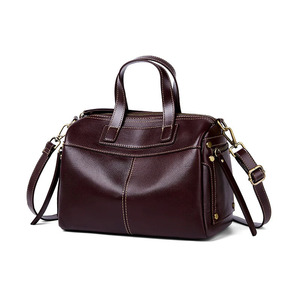 Bolsos de Cuero Genuino de Primera Calidad, Unisex, Bolsos Retro para Mujer, Bolsos para Computadora, Mochilas - Product Image 1
