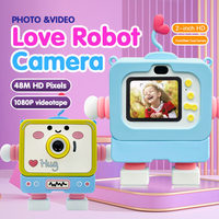 Kamera Anak Robot Kartun 2026 Y6 1080p Pemotretan Berkelanjutan Kecepatan Tinggi Tanpa Layar untuk Foto & Video Anak Hadiah
