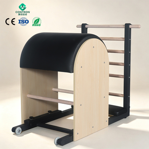 Baril d'escalade Pilates en bois d'érable CONTRON – Écologique, durable, multifonctionnel, réglable – Équipement professionnel – Garantie 5 ans - Product Image 4