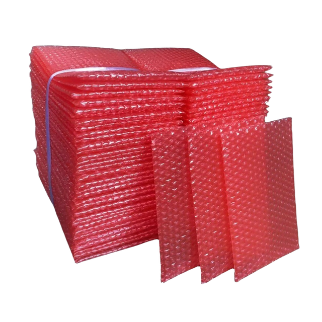 Transparent Antistatic Inflatable Bubble Bag ESD Packaging for Electronic Component