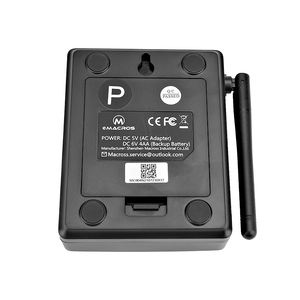 Kablosuz şarj <span class=keywords><strong>Alarm</strong></span> sistemi toptan 800M 1 alıcı ve 2 sensör algılama mesafesi - Product Image 2