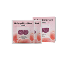 Masker Mata Premium OEM/ODM untuk Tidur Nyenyak dengan Aroma Persik, Kompres Dingin Gel Es untuk Pendinginan Instan dan Bantuan Tidur