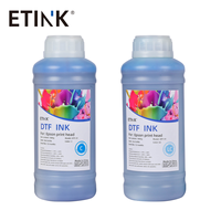 Encre DTF à haute solidité des couleurs, encre blanche couvrante pour imprimantes Epson DX5DX7, impression de parapluies, impression de rideaux