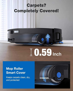 ECOVACS DEEBOT X12 OmniCyclone Robot Vacuum and Mop 22000Pa Suction ZeroTangle Obstacle Avoidance Self-Emptying Mopping Robot - Product Image 5