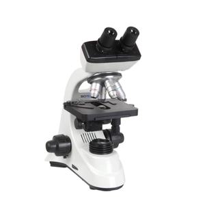 Microscopio biológico SCITEK con cabezal binocular, ocular de campo amplio WF10x18mm, sistema opcional de enfoque fino y cuádruple torpedero. - Product Image 1