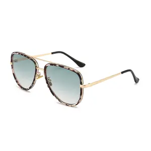 Damen Gradient Linse Schildkröte Rahmen Sonnenbrille trend ige Pilot Occhi ali da Sohle Brillen Quay Australien Sonnenbrille Frauen