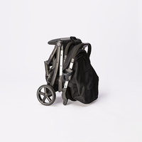 Poussette bébé pliable sur mesure en gros, légère, en aluminium, pour voyage, compacte, chariot de bébé pour avion