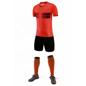 Wholesale Soccer Uniform Custom Team Soccer Jerseys 100% Polyester Football Shirt - Product Image 1