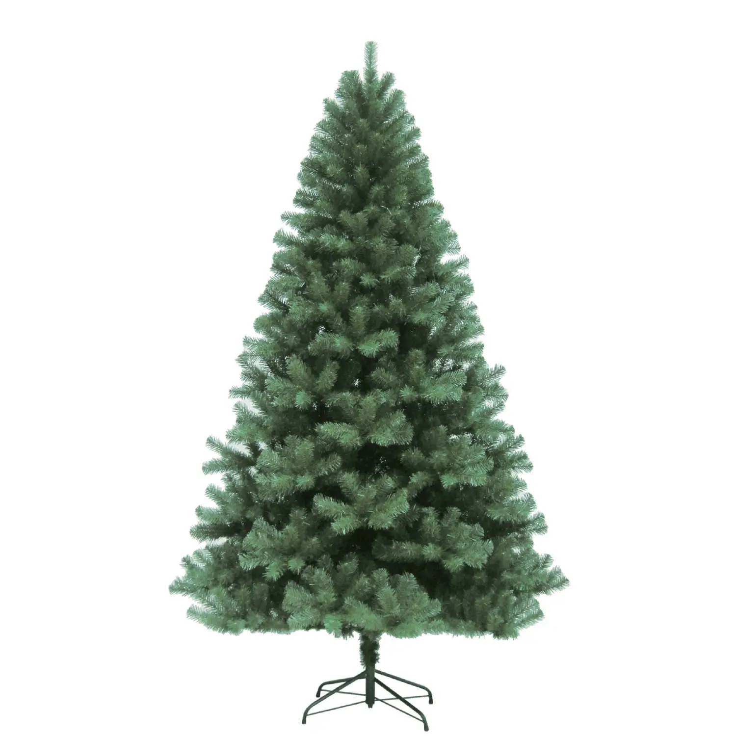 2022 7.5フィートクリスマスツリーグリーン225cmPET PE混合新製品ツリー屋外人工クリスマスツリー