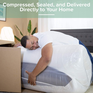 Matelas de sol de lit d'hôtel Sleep Well confortable et bon marché dans une boîte matelas en mousse à mémoire de forme en latex taille unique - Product Image 5
