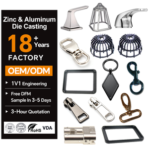 Chất lượng cao tùy chỉnh zamak chết đúc Nhà cung cấp sản phẩm cho xử lý Duplex nối vòi xử lý zamak kim loại đúc các bộ phận - Product Image 1