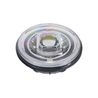 GOODZOOM Phare LED rond de 7 pouces à faisceau haut et bas, phare de conduite LED, phare LED puissant pour voiture avec anneau DRL