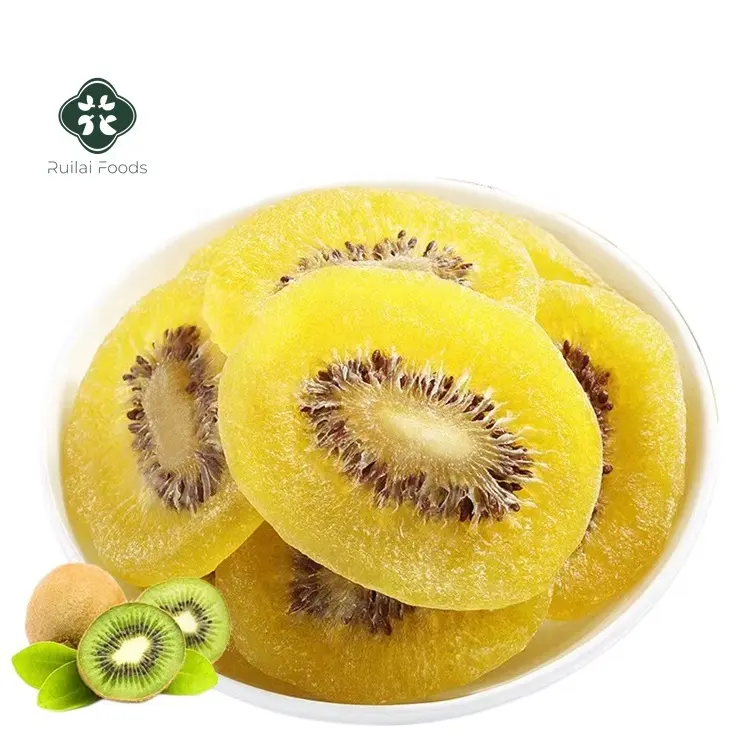 Hot selling Chinese Kiwifruit organic AD kiwi fruit top grade fruit snack dried kiwi slices