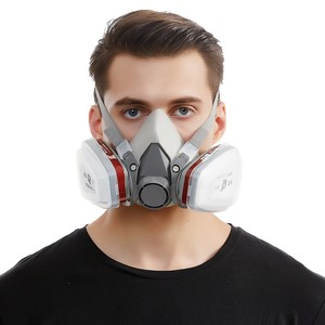 <span class=keywords><strong>Masque</strong></span> à gaz intégral, décoration de jardin, peinture, prévention de la poussière et des odeurs, polissage, gaz chimiques et vapeurs - Product Image 3