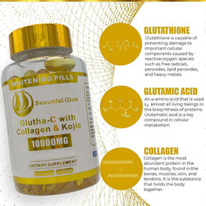 Hete Verkoop Hoge Kwaliteit Vitamine C Softgel <span class=keywords><strong>Capsules</strong></span> Private Label Huid Whitening Supplement Voor Volwassenen Verminderde Collageen Type - Product Image 2