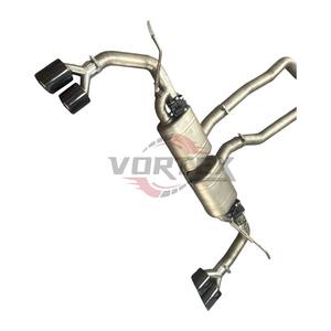 Système d'échappement Catback en alliage de titane Vortex Grade 5 pour Porsche 958.2 Cayenne 3.0T 3.6 4.8 4.8T Ti Valved Catback Installation facile - Product Image 3