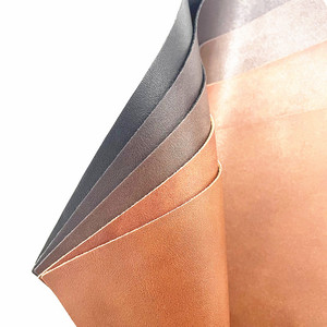 Rouleaux de cuir artificiel PU, tissu en cuir PU résistant à l'abrasion, résistant à l'usure pour chaussures, sacs à main, cuir synthétique d'usine - Product Image 2