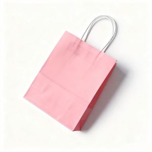 Bolsa de Papel Personalizada KM, Bolsa de Compras Ecológica, Bolsa de Papel Kraft con Asas Resistentes para Ropa, Zapatos y Comestibles - Product Image 2