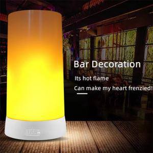 โคมไฟ LED จำลองเปลวไฟแบบเหนี่ยวนำแรงโน้มถ่วง สำหรับตกแต่งสวน งานเทศกาล แสงไฟเปลวไฟ โคมไฟตั้งโต๊ะ - Product Image 6