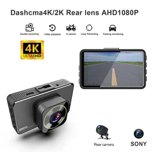 Boîte noire de voiture à double objectif 4K, double enregistrement avant et arrière, pas d'angles morts, transmission rapide WiFi, surveillance du stationnement 24/7 - Product Image 5
