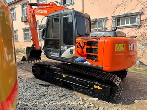 Vente flash, excavatrice hydraulique Hitachi ZX120 de bonne qualité, modèle 2023, 12 tonnes, excavatrice sur chenilles d'occasion avec moteur et boîte de vitesses, utilisation agricole - Product Image 4