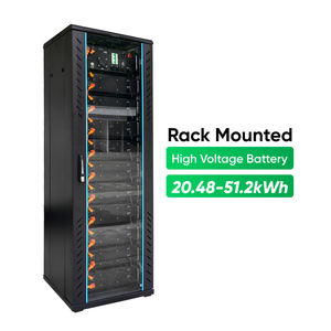 Sunpal baterai Lithium surya, paket baterai Lifepo4 tegangan tinggi 100AH 20kWh 30kWh 40kWh 220V - Product Image 1