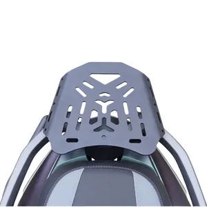 Soporte de equipaje trasero para <span class=keywords><strong>SYM</strong></span> Cruiser <span class=keywords><strong>400</strong></span>, pieza de modificación de alerón trasero, adecuada para modelos 24, hecha de acero al carbono. - Product Image 1