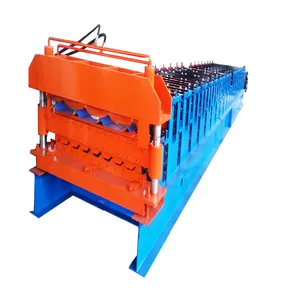 Hot sale 840/900 wall panel roof sheet double layer ibr roofing making machine