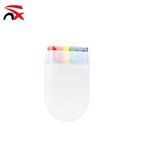 Juego de crayones de pintura facial de arcoíris lavables y seguros de 6 colores, fácil de aplicar, palos de dibujo de cara de arcoíris, Mes del Orgullo festivo - Product Image 6