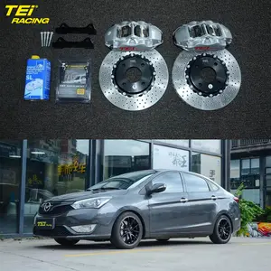 Voorste Grote Rem Kit P40ns 4 Zuiger Remklauw Met 300*28 Mm Rotor Bbk Auto Remsysteem Voor Haima M3 16 Inch Auto Velg