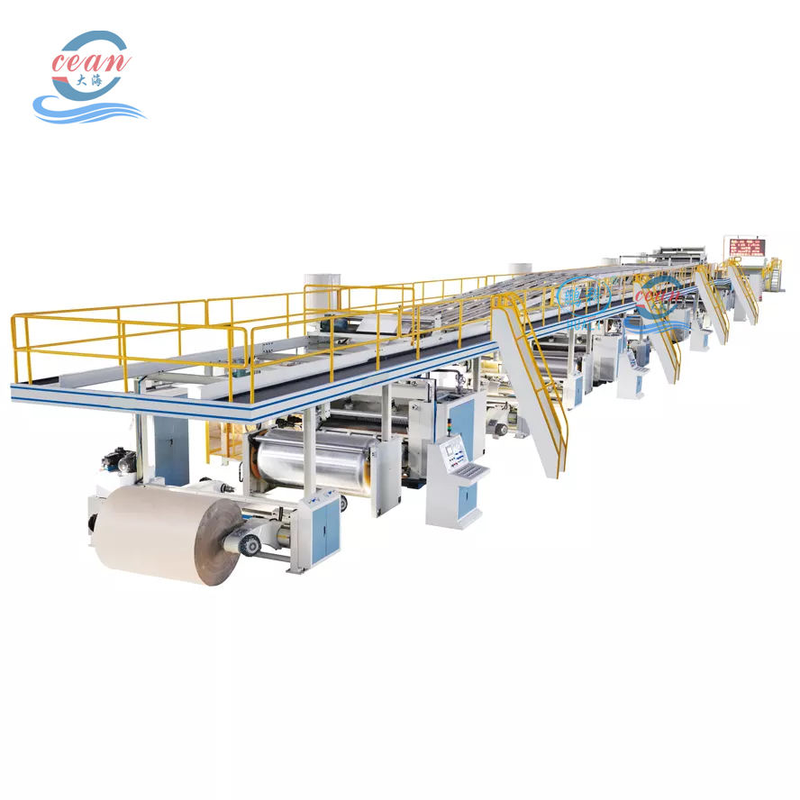 Corrugated Cardboard Production Line Carton Box