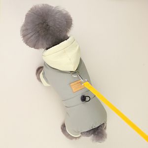 New Solid <strong>Fleece</strong> Thickened Four <strong>Legged</strong> Cat and <strong>Dog</strong> <strong>Coat</strong> - Product Image 5