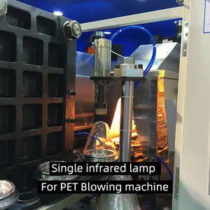 400v 3000w toshiba tungsten halojen kızılötesi ısıtma lambası için pet üfleme makinesi