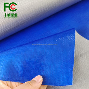 Bâche imperméable en PEHD bleu-argent respirante de 20x30m pour la culture de laitue en serre et les abris pour équipements de plein air - Product Image 1