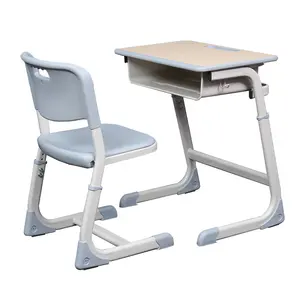 C Type Schooltafel Stoel Set School Student Bureaus En Stoelen Tiener Studie Bureau Duurzaam Klaslokaal Meubilair