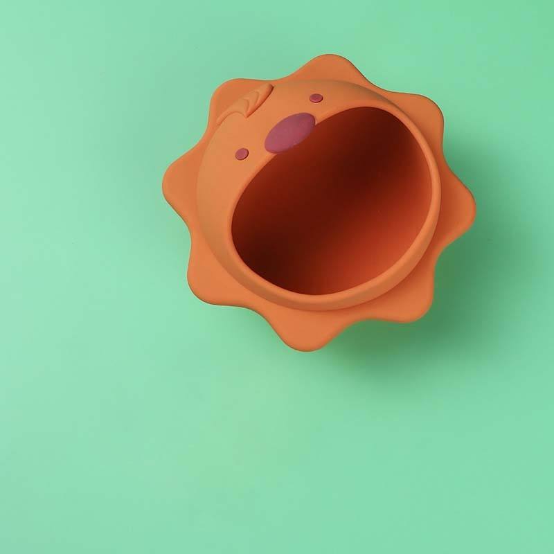 lion silicone  bowl
