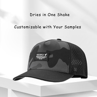 Gorra de Béisbol Flotante con Logotipo Personalizado de PVC, Impermeable, con Cierre a Presión