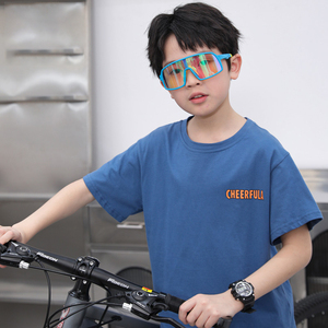 <span class=keywords><strong>2025</strong></span>新スタイル子供スポーツサングラスUV400 TPEEフレームファッショナブルなサイクリンググラス偏光レンズランニングハイキング用 - Product Image 3