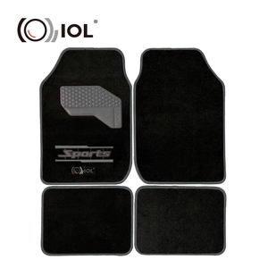 <span class=keywords><strong>2025</strong></span> Thiết Kế Mới Grey PVC Không Thấm Nước Chống Bụi Thời Trang Thể Thao Phổ 4-Mảnh Chất Lượng Tuyệt Vời 10Mm Dày Iol Thương Hiệu Xe Thảm - Product Image 1