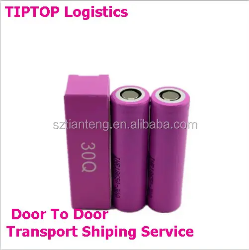 Supply UPS express delivery 18650 battery dangerous goods transport from china to Canada door to door service