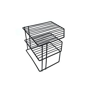 Minimalisme Nieuw Ontwerp 2 Tier Metalen Rack Desktop Hoek Opslagplank Voor Keuken Badkamer Organizer - Product Image 3