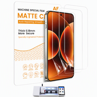 Machine de découpe de films hydrogel de protection d'écran personnalisés 120x180mm en PET mat pour téléphones iPhone et Samsung S24 S25 Ultra