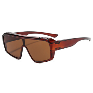 Nuevas Gafas de Sol Clásicas Vintage de Lujo con Logotipo Personalizado, Montura Cuadrada, Tamaño Grande para Mujer, Venta al Por Mayor - Product Image 6